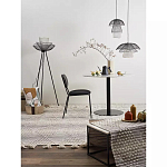 Торшер с трехъярусным плафоном из металлической сетки Metal Mesh Floor Lamp варинант исполнения - 1 | Loft Concept в Саратове