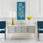 Панно Голубое дерево с глазами бисер TREE OF EYES BEADED ART варинант исполнения - 2 | Loft Concept в Саратове