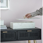 Шкатулка из белого мрамора Save Time варинант исполнения - 4 | Loft Concept в Саратове