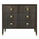 Бельевой Комод с 4 ящиками Elsa Dreams Walnut варинант исполнения - 6 | Loft Concept в Саратове