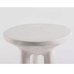 Дизайнерский журнальный стол белый на 3-х ножках в виде ступней African table варинант исполнения - 1 | Loft Concept в Саратове