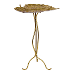 Столик приставной с столешницей Тропический лист Tropical Forest gold варинант исполнения - 1 | Loft Concept в Саратове