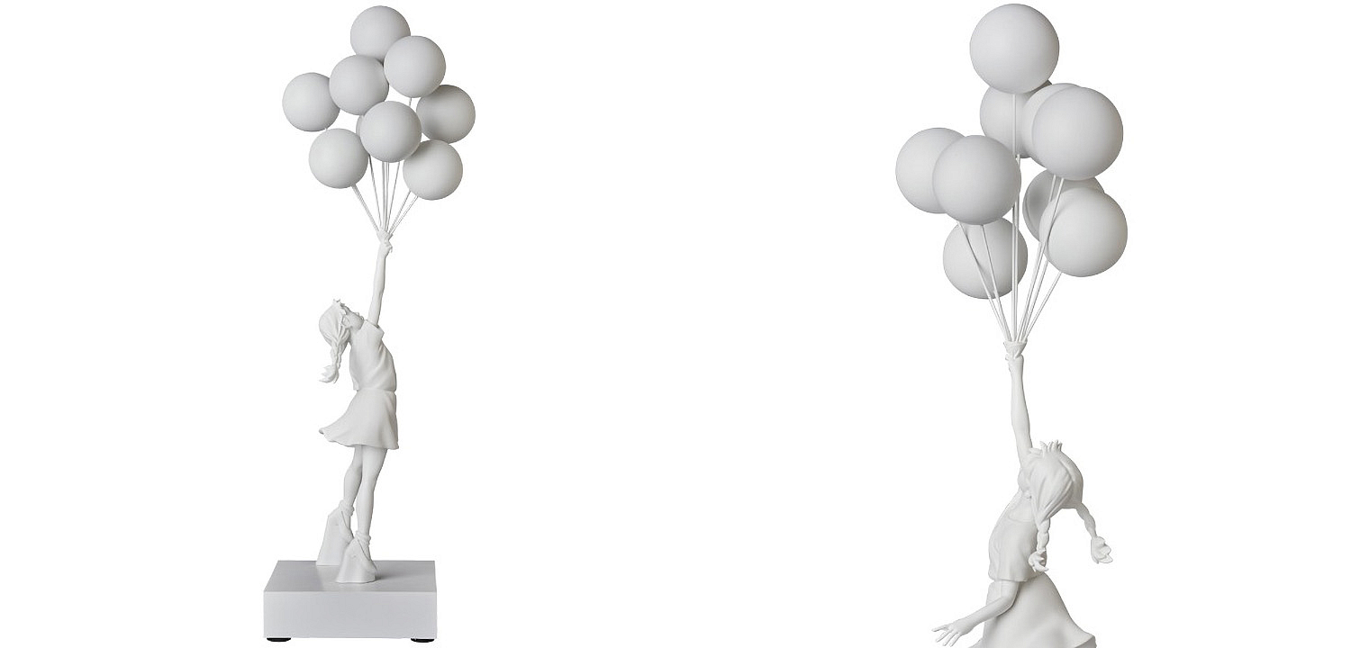Статуэтка Flying Balloons Girl white Статуэтка Flying Balloons Girl white - Loft-Concept в Саратове