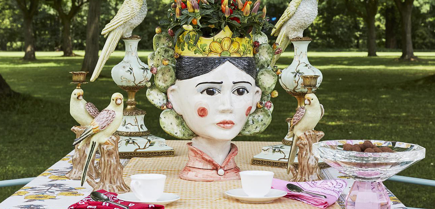 Ваза VASE HEAD LADY SICILY Ваза VASE HEAD LADY SICILY - Loft-Concept в Саратове