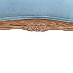 Кресло Ava Classical Armchair light blue velour варинант исполнения - 6 | Loft Concept в Саратове