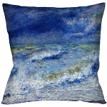 Подушка декоративная морской принт Impressionism in Art варинант исполнения - 1 | Loft Concept в Саратове