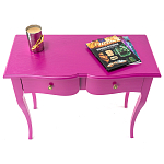 Консоль с выдвижными ящиками Colorfy Pink варинант исполнения - 3 | Loft Concept в Саратове