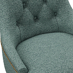 Мебельная ткань Шенилл бирюзовый цвет 138 см T4-31 варинант исполнения - 10 | Loft Concept в Саратове