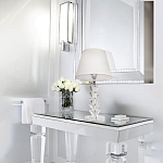 Настольная лампа с хрустальным основанием Fondue варинант исполнения - 2 | Loft Concept в Саратове