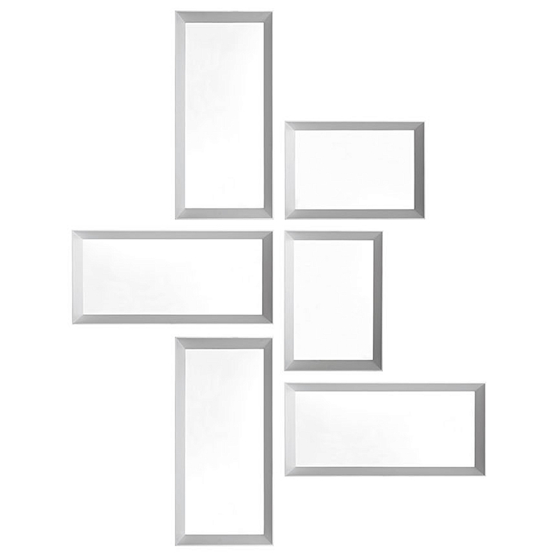 Дизайнерское настенное зеркало Gio Ponti D.950.1 Mirror Белый Зеркало Дизайнерское настенное зеркало Gio Ponti D.950.1 Mirror Белый Зеркало в Саратове | Loft Concept