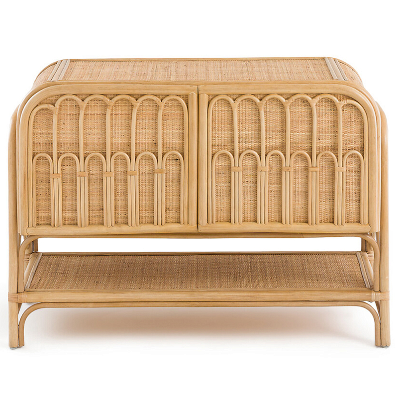 Шкаф-буфет из плетеного ротанга Joelle Wicker Furniture Древесина Шкаф-буфет из плетеного ротанга Joelle Wicker Furniture Древесина в Саратове | Loft Concept