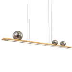 Светодиодная линейная люстра IONA Сhandelier gold 103 варинант исполнения - 1 | Loft Concept в Саратове