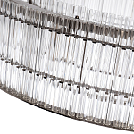 Подвесная люстра в форме круга Light Source Antique Nickel варинант исполнения - 2 | Loft Concept в Саратове