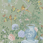 Обои ручная роспись Temple Newsam Mercury Grey варинант исполнения - 3 | Loft Concept в Саратове