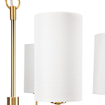 Люстра с белыми плафонами в форме цилиндра и металлическим основанием Nicoleta варинант исполнения - 2 | Loft Concept в Саратове
