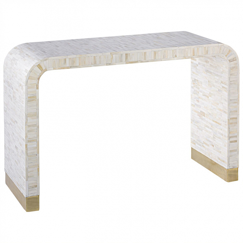 Beacon Console Table - Cream Кремовый в Саратове | Loft Concept 