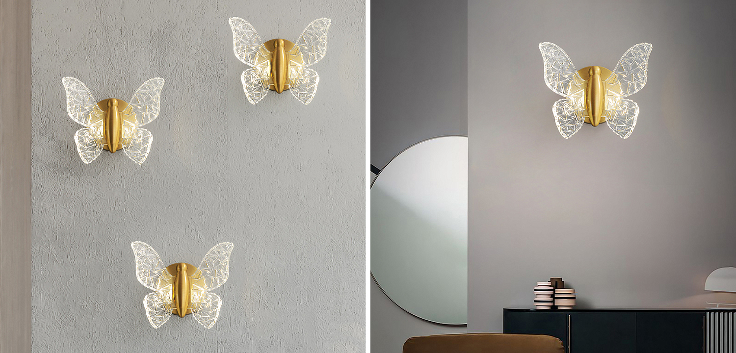 Бра Butterfly Wall Lamp Н Бра Butterfly Wall Lamp Н - Loft-Concept в Саратове