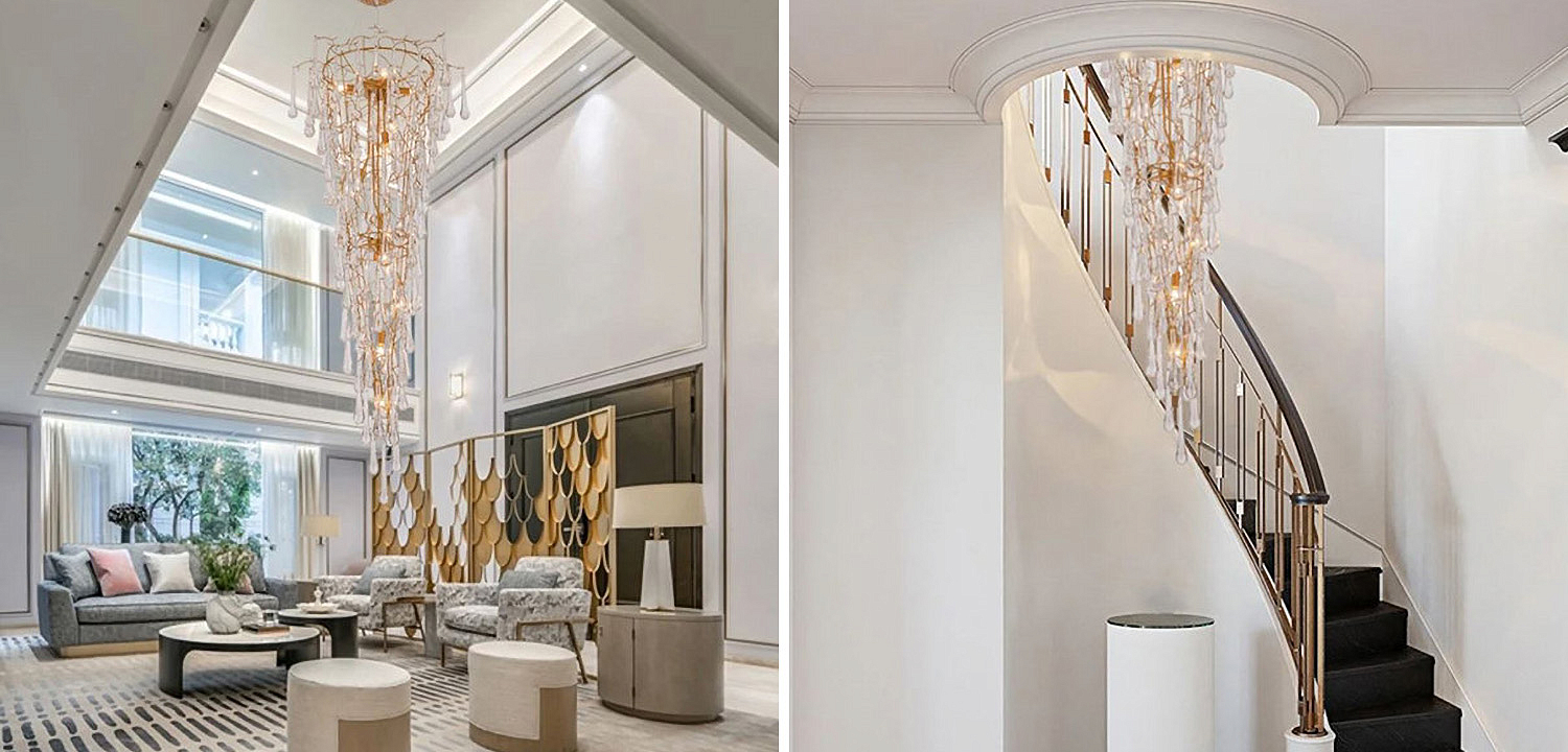 Люстра Waterfall Chandelier Crystal Drops Люстра Waterfall Chandelier Crystal Drops - Loft-Concept в Саратове