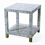 Тумба Прикроватная Snartoon Bone Inlay Bedside Cabinet варинант исполнения - 1 | Loft Concept в Саратове