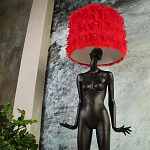 Лампа MANNEQUIN LAMP с абажуром модельный позинг варинант исполнения - 6 | Loft Concept в Саратове