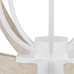 Подвесной светильник из дерева в форме сферы Eco Light варинант исполнения - 1 | Loft Concept в Саратове