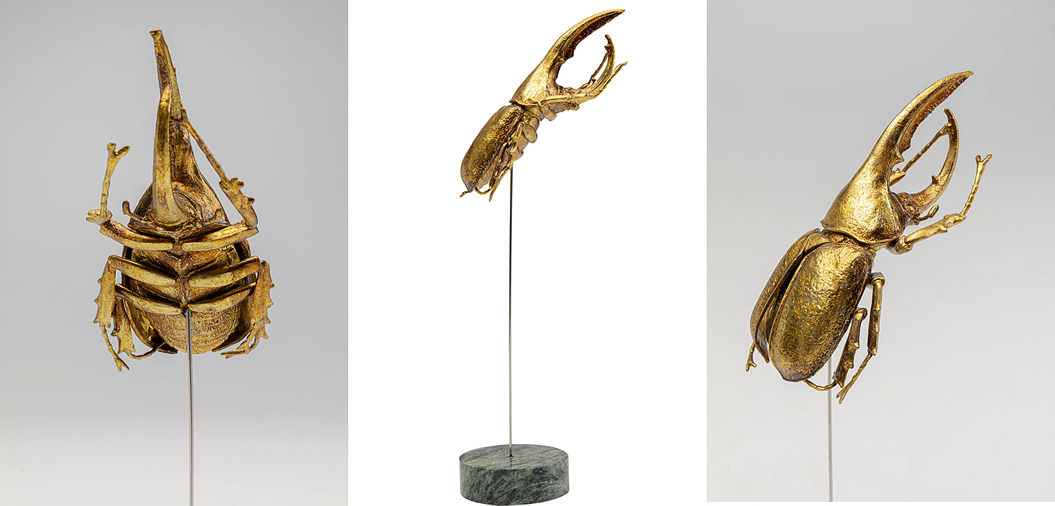 Статуэтка Golden Beetle on standing II - Loft-Concept в Саратове