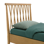 Кровать детская из массива гевеи Eliza варинант исполнения - 4 | Loft Concept в Саратове