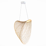 Подвесной светильник фигурный из деревянных прутьев Ecofriendly Light Source варинант исполнения - 5 | Loft Concept в Саратове