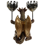 Подсвечник в виде дракона Dragon with Two Candlesticks варинант исполнения - 7 | Loft Concept в Саратове