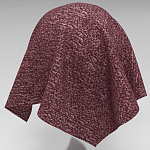 Мебельная ткань Шенилл фиолетовый цвет 138 см T4-25 варинант исполнения - 8 | Loft Concept в Саратове