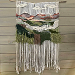  Гобелен Волшебный Лес в зеленых тонах Magic Forest I  варинант исполнения - 5 | Loft Concept в Саратове