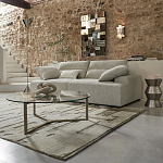 Приставной стол из сплава алюминия Solaris варинант исполнения - 4 | Loft Concept в Саратове