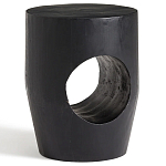 Приставной столик черного цвета AMORPHOUS варинант исполнения - 2 | Loft Concept в Саратове