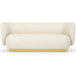 Диван с обивкой букле Ambrose Soft Boucle Sofa варинант исполнения - 1 | Loft Concept в Саратове