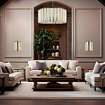 Люстра с абажуром из стекла и премиального алебастра Ravishment варинант исполнения - 7 | Loft Concept в Саратове