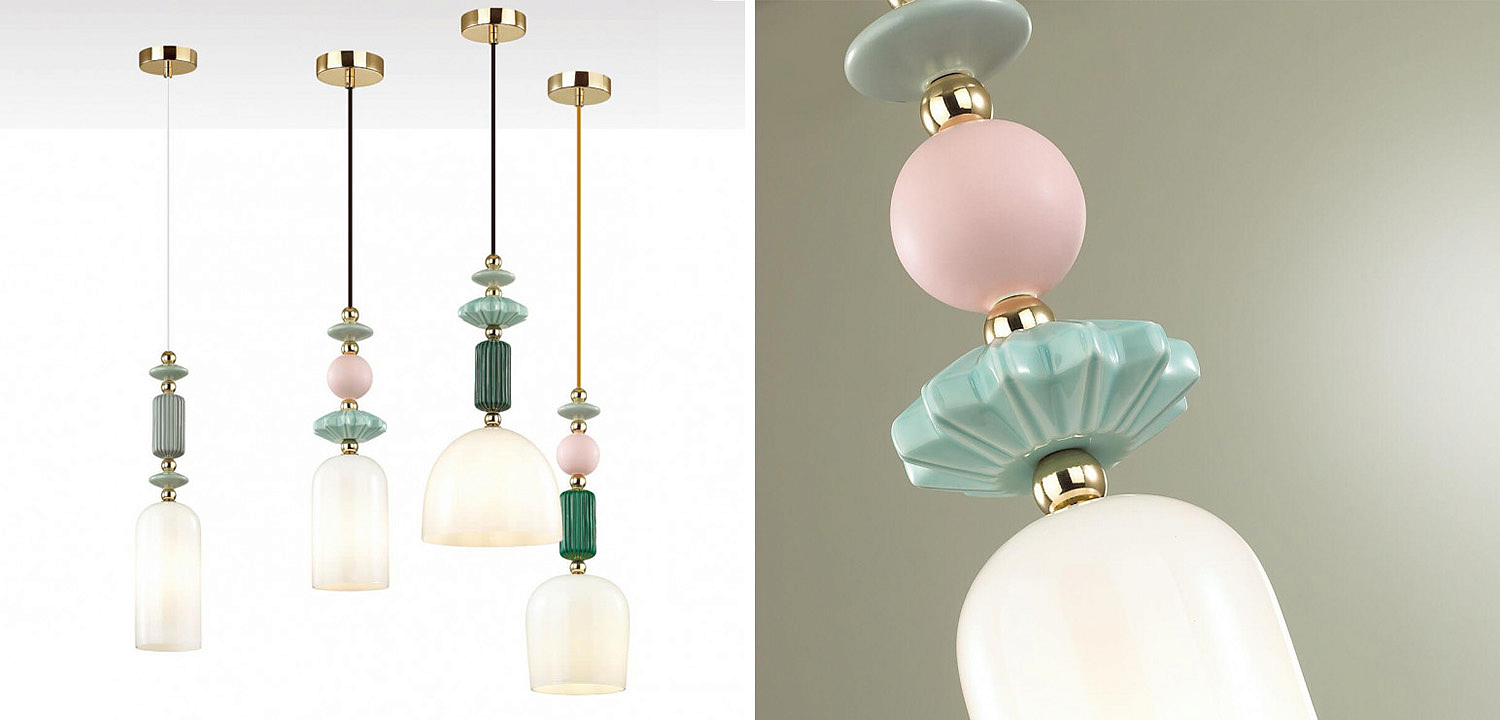 Подвесной светильник Iris hanging lamp candy Подвесной светильник Iris hanging lamp candy - Loft-Concept в Саратове