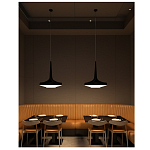 Подвесной вязаный черный светильник «Лампа Марракеша» варинант исполнения - 2 | Loft Concept в Саратове