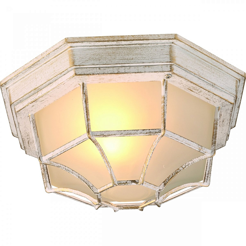 Потолочный светильник Ceiling Light Pagoda vintage White Бежево-серый Потолочный светильник Ceiling Light Pagoda vintage White Бежево-серый в Саратове | Loft Concept