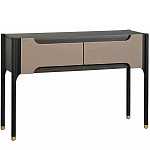 Консоль тёмно-коричневого цвета с 2-мя ящиками Gladstone варинант исполнения - 1 | Loft Concept в Саратове