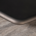 Столик журнальный квадратный  с полкой Sculptural Marble Accent с мрамором  варинант исполнения - 6 | Loft Concept в Саратове