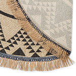 Ковер круглый из комбинированного состава Fantasy варинант исполнения - 4 | Loft Concept в Саратове