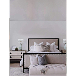 Настольная лампа с принтом на белом тканевом абажуре Roof Garden Lamp варинант исполнения - 6 | Loft Concept в Саратове