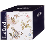 Чайный сервиз из фарфора с цветочным принтом на 6 персон 14 предметов Garden Whisper Porcelain Set  варинант исполнения - 3 | Loft Concept в Саратове