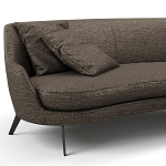 Мебельная ткань Шенилл коричневый цвет 138 см T4-41 варинант исполнения - 10 | Loft Concept в Саратове