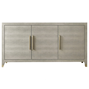 Комод серый скат Charles Stingray Texture chest of drawers Grey