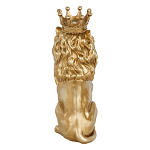 Статуэтка лев с детализированной гривой и изящной короной Lion Crown  варинант исполнения - 3 | Loft Concept в Саратове