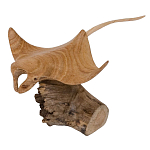 Статуэтка из дерева скат Animals of the World варинант исполнения - 1 | Loft Concept в Саратове