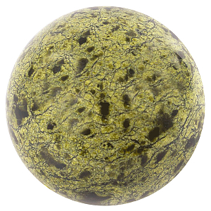 Шар декоративный из натурального камня Змеевик Зеленый Natural Stone Spheres