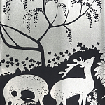 Обои ручная роспись в стиле Арт-деко Rateau Original colourway on Electrum gilded paper варинант исполнения - 2 | Loft Concept в Саратове