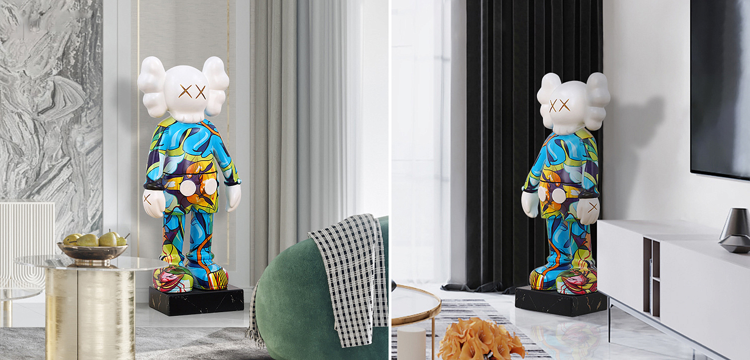 Статуэтка KAWS Painted on stand Статуэтка KAWS Painted on stand - Loft-Concept в Саратове